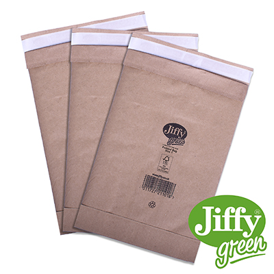 Jiffy Green PB1 Envelopes - 165x280mm
